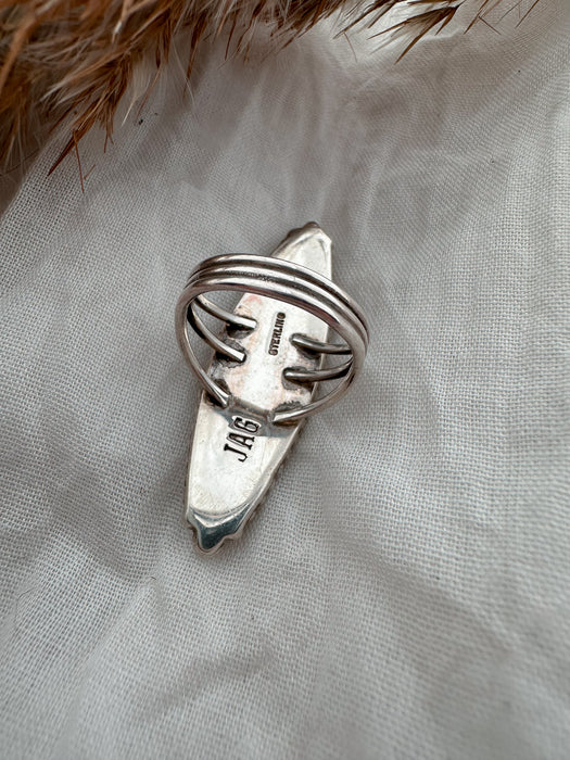 Vintage: Size 6.5 The Crystal Lake Surfboard Statement Ring