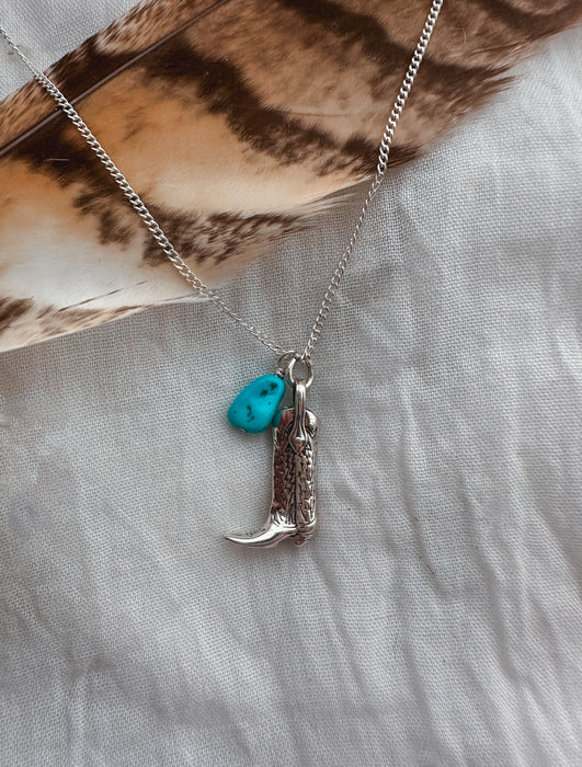 The Cowgirl Up Charm Necklace