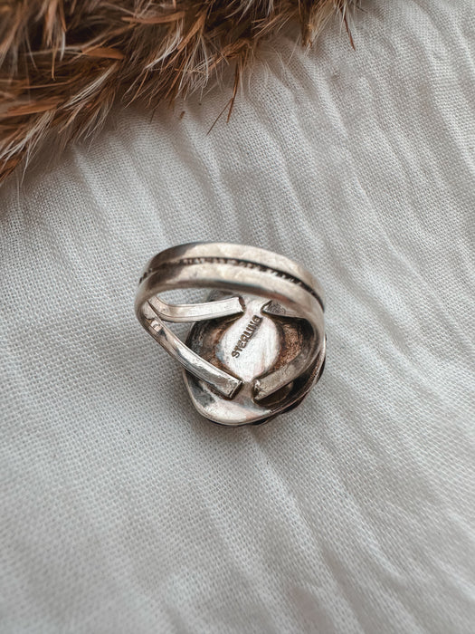 Vintage: Size 4 The Island Varisite Ring