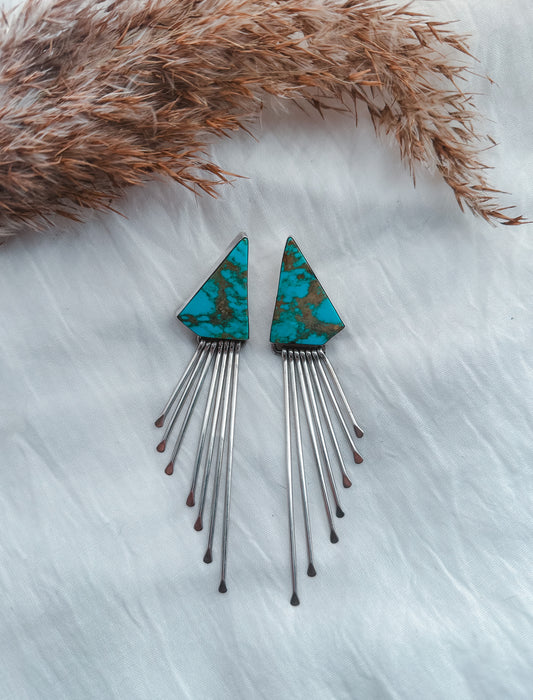 Vintage: The Sunburst Statement Earrings