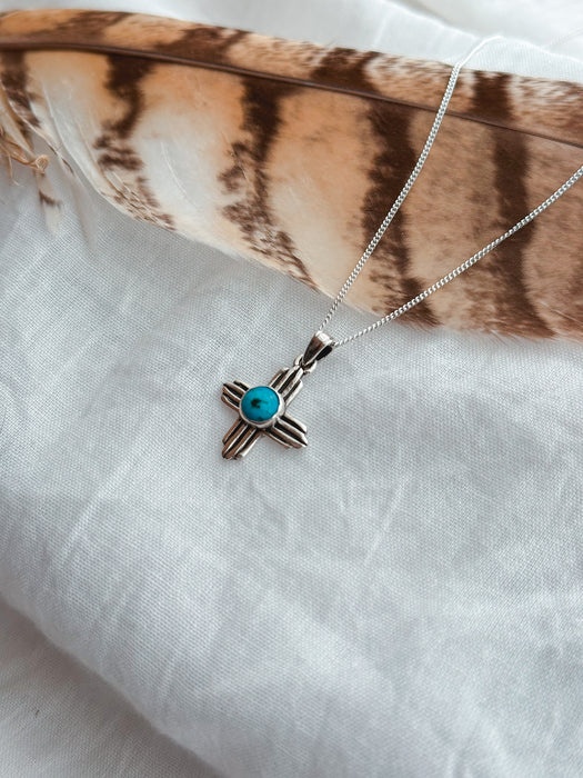 Vintage: Zia Turquoise Necklace