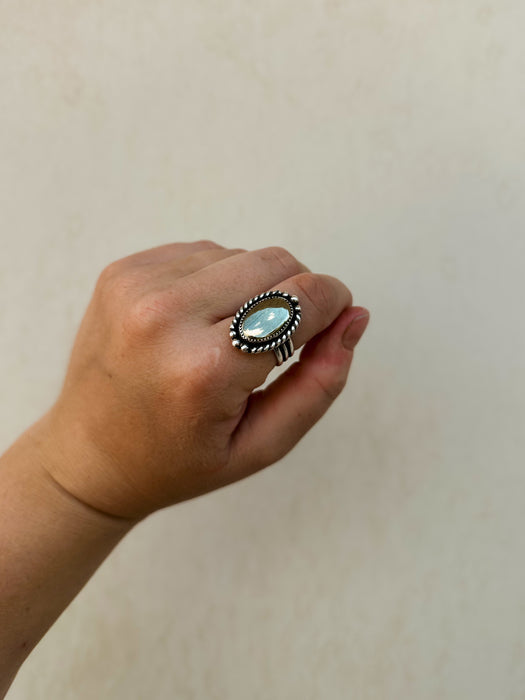 Size 8 The Lucy Pyrite Ring