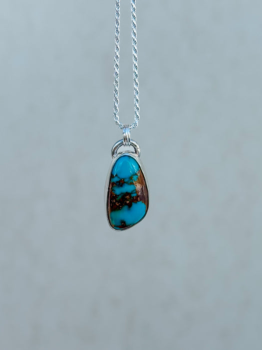 Easter Blue Turquoise Necklace