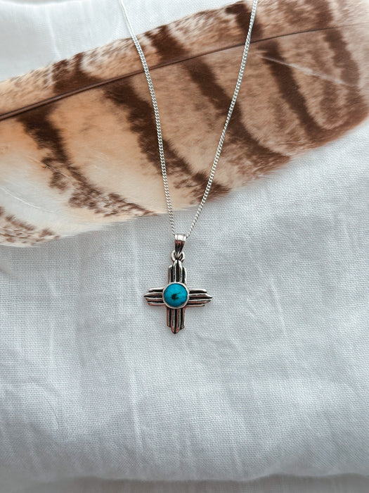 Vintage: Zia Turquoise Necklace