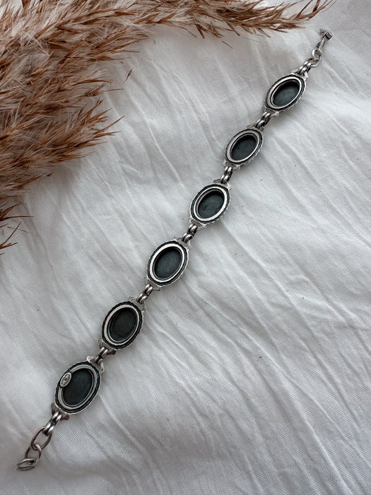 Vintage: The Smoky Mountains Hematite Bracelet